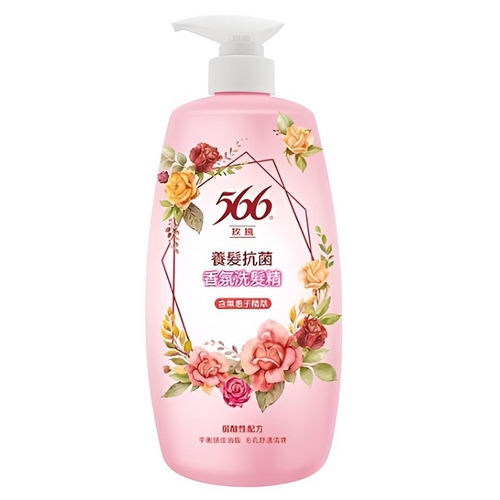 566 玫瑰養髮抗菌香氛洗髮(800g)