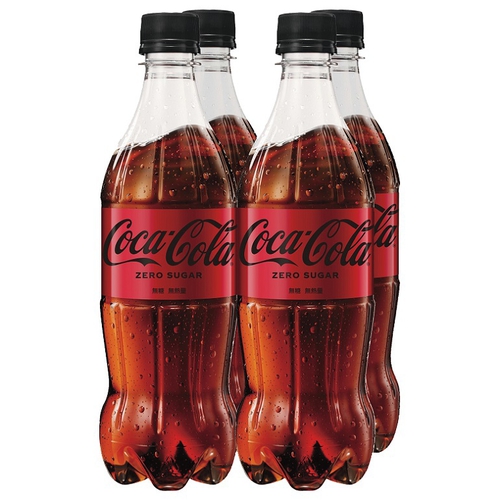 可口可樂 ZERO寶特瓶(600mlx4瓶)