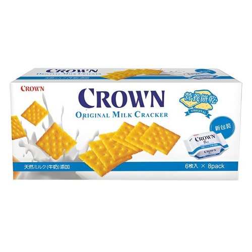 CROWN 原味營養餅乾(200g/盒)