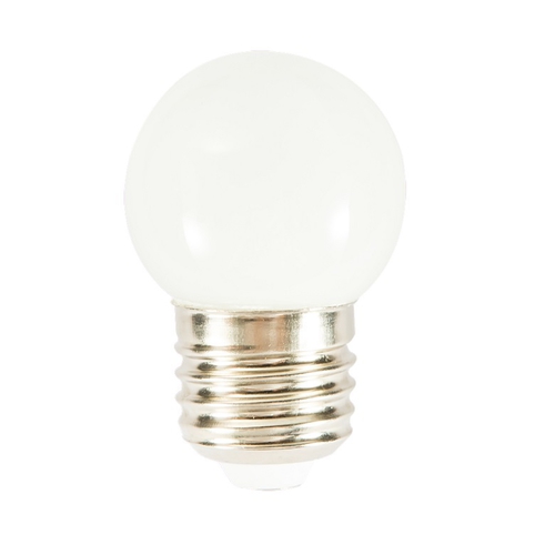 大拇指 LED圓形燈泡-白光(1.5W/E27/1入)