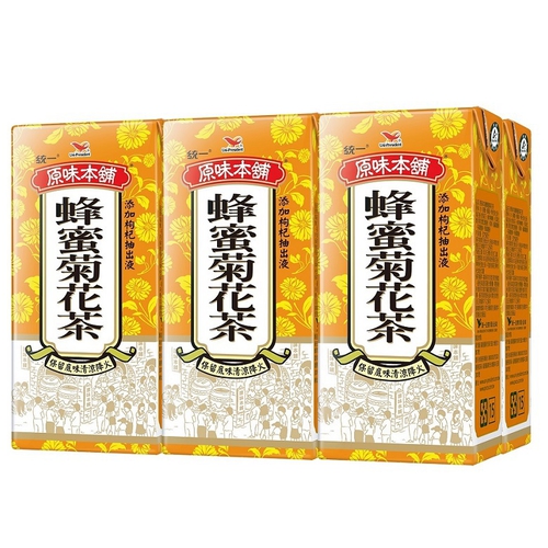原味本舖 蜂蜜菊花茶(375ml*6入)