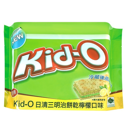 KID-O日清 三明治餅乾 340g/包(檸檬口味)