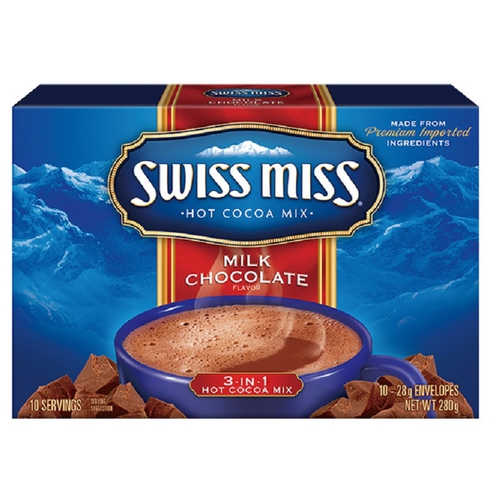 SWISS MISS 熱可可粉牛奶巧克力(28克*10包)