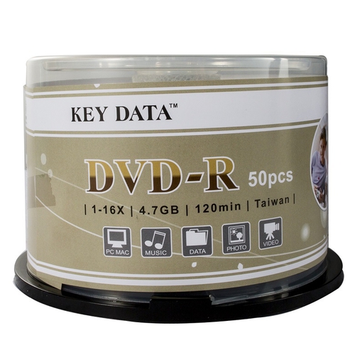 KEY DATA 花藤 16X DVD-R(50片桶)