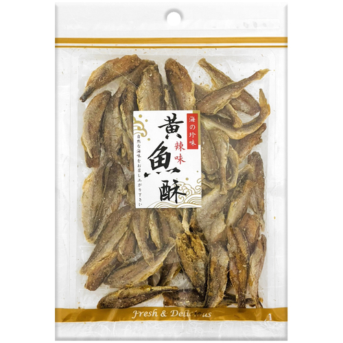 志烜食品 黃魚酥 150g/包(辣味)