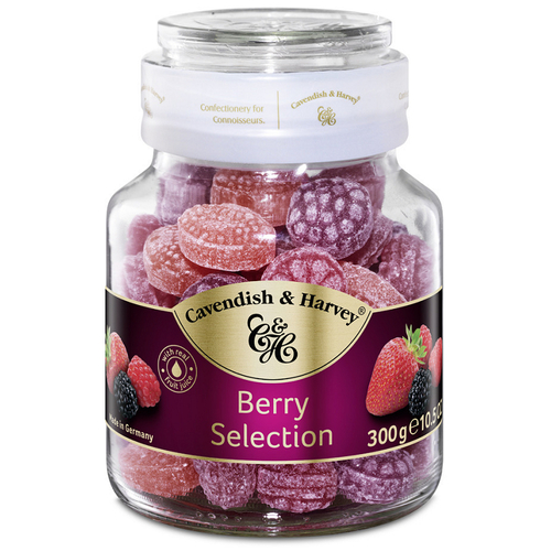 卡恩迪許 水果糖浪漫莓果(300g/罐)
