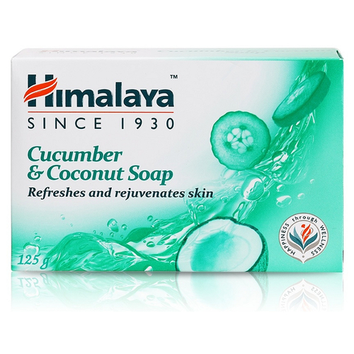 Himalaya 喜馬拉雅黃瓜椰子保濕香皂(125g/顆)