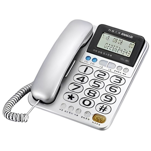 SANLUX 來去電報號有線電話TEL-851(顏色隨機)