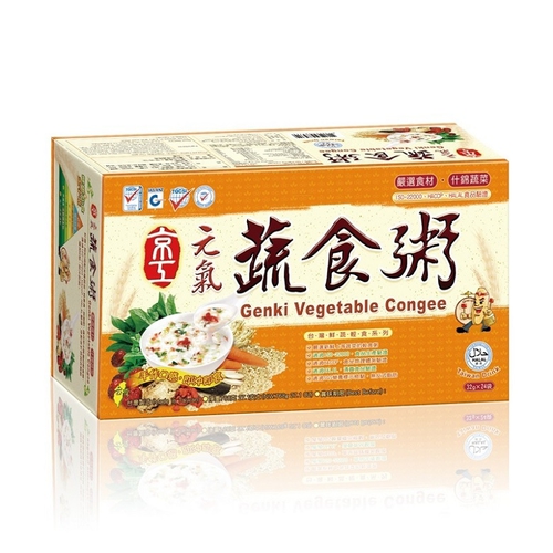 京工 元氣蔬食粥(純素)8入(32g*8包/盒)