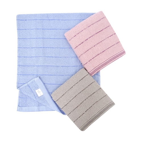 簡單工房印度棉組合包毛巾-3入
