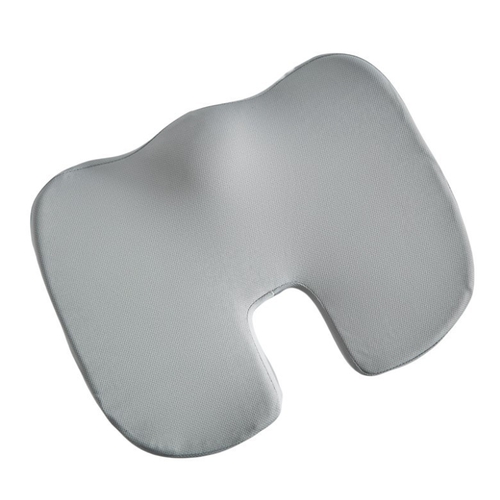 立體記憶棉坐墊-透氣凝膠款(灰色)