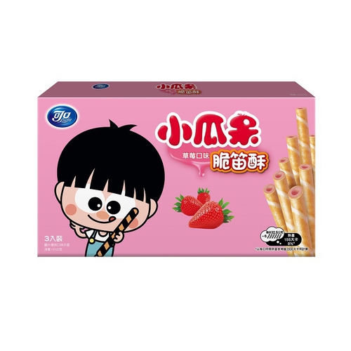 小瓜呆 脆笛酥草莓口味(195g)