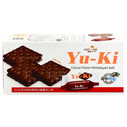 Yu-ki 可可風味喜馬拉雅鹽夾心餅(152g/盒)