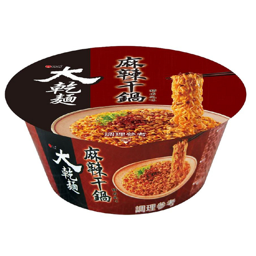 大乾麵 麻辣干鍋豬肉風味(105g/桶)