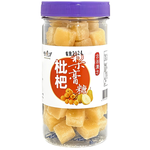 台灣上青 古法漢方枇杷梨膏糖(200g±5g/罐)