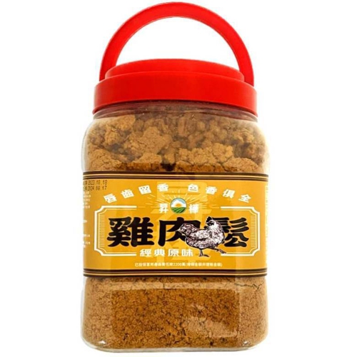 昇樺 雞肉鬆 1kg罐(原味)