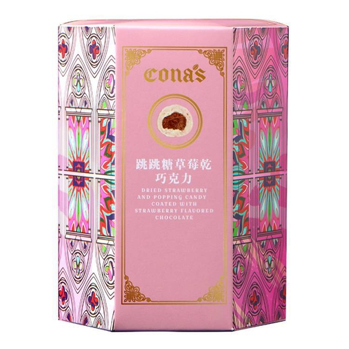 Cona's 跳跳糖草莓乾巧克力(80g)