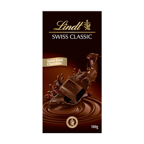 瑞士蓮 經典黑巧克力(100g/片)