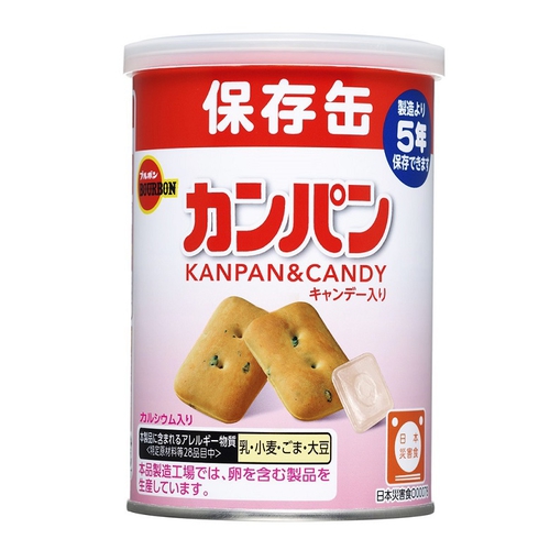 北日本餅乾保存罐(24)(日本新瀉縣)(麵包餅乾 100g)