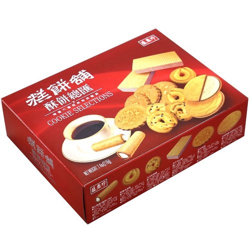 盛香珍 糕餅舖酥餅總匯(210g/盒)
