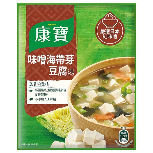 康寶濃湯 味噌海帶芽豆腐湯(34.7g/包)