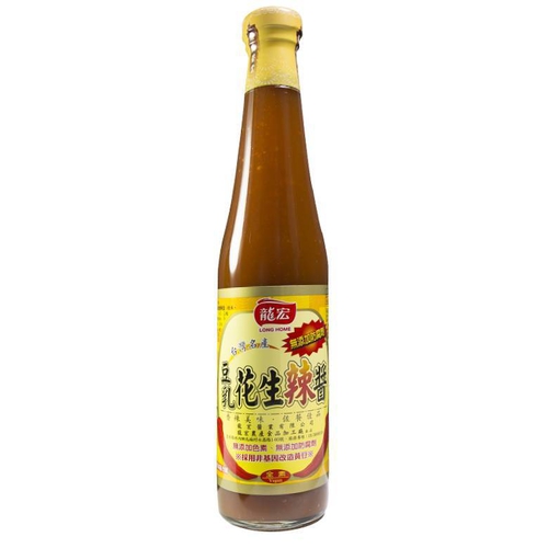 龍宏 豆乳花生辣醬(410ml/瓶)