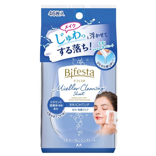 Bifesta 卸妝棉-毛孔即淨型(46入/包)