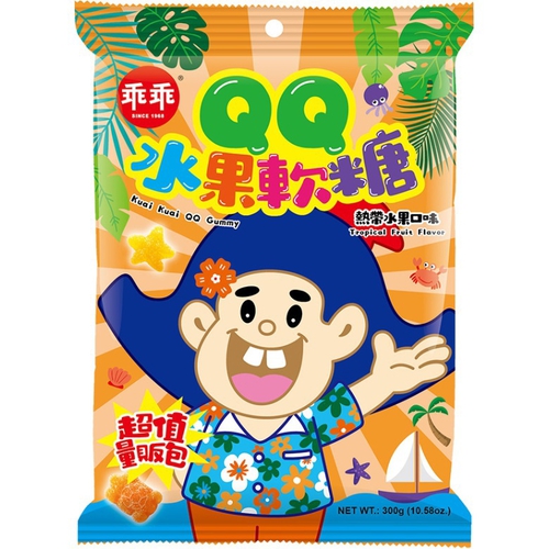 乖乖 QQ水果軟糖-熱帶水果口味(300g)