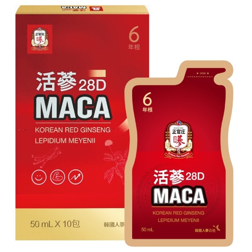 正官庄 活蔘28D MACA(50ml*10包/盒)